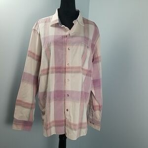 Tommy Bahama Coastline Cord XLT Shirt Mens Button Up Corduroy Grand Isle Plaid